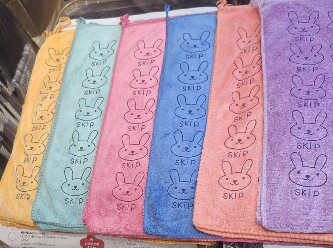 دستمال آشپرخانه مدل خرگوشی ۴۰×۴۰