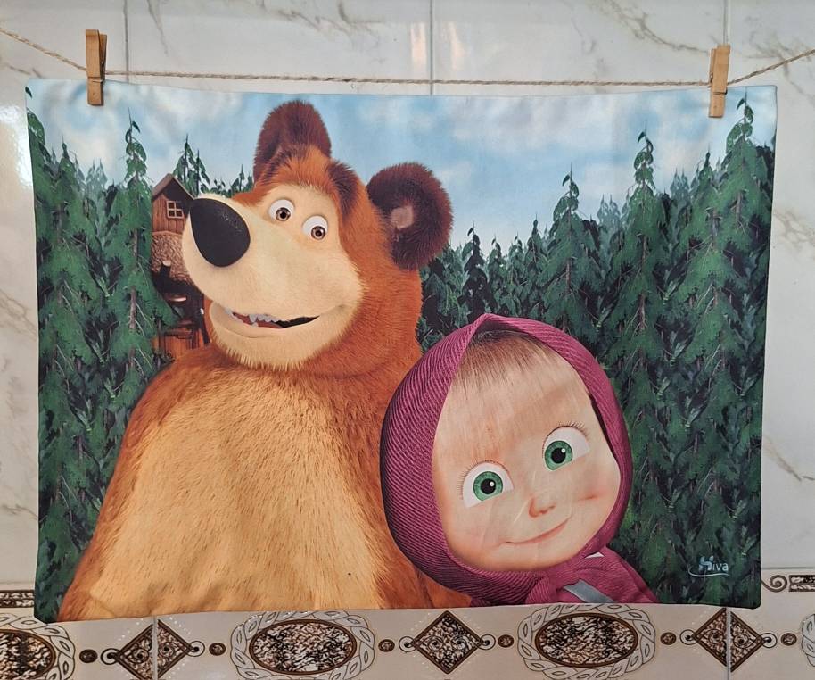 روبالشتی چاپدار عروسکی